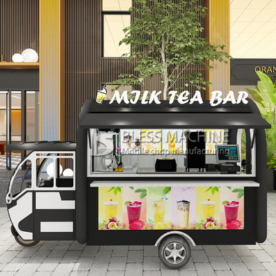 Τρικυκλίτης Milk Tea Bar 2022 Ηλεκτρικό τρικυκλίτης για πλήρη εξοπλισμό μηχανημάτων στο Outlet