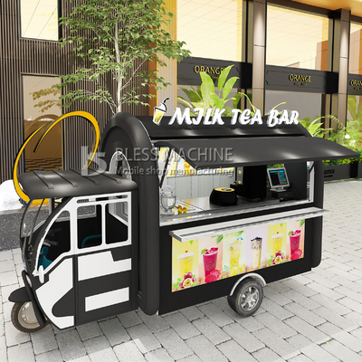 Τρικυκλίτης Milk Tea Bar 2022 Ηλεκτρικό τρικυκλίτης για πλήρη εξοπλισμό μηχανημάτων στο Outlet