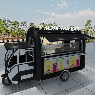Τρικυκλίτης Milk Tea Bar 2022 Ηλεκτρικό τρικυκλίτης για πλήρη εξοπλισμό μηχανημάτων στο Outlet