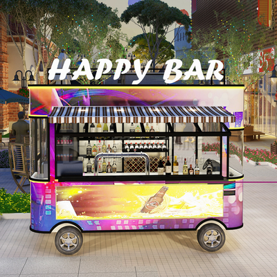 2022 Ηλεκτρικό κινητό κρασί cocktail drink bar φορτηγό φορτηγό τροχόσπιτο και προσαρμοσμένο