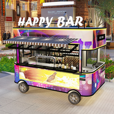 2022 Ηλεκτρικό κινητό κρασί cocktail drink bar φορτηγό φορτηγό τροχόσπιτο και προσαρμοσμένο