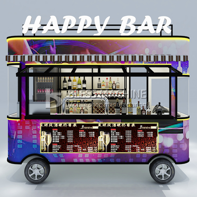 2022 Ηλεκτρικό κινητό κρασί cocktail drink bar φορτηγό φορτηγό τροχόσπιτο και προσαρμοσμένο