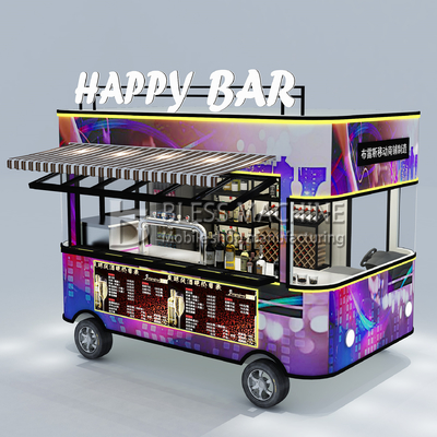 2022 Ηλεκτρικό κινητό κρασί cocktail drink bar φορτηγό φορτηγό τροχόσπιτο και προσαρμοσμένο