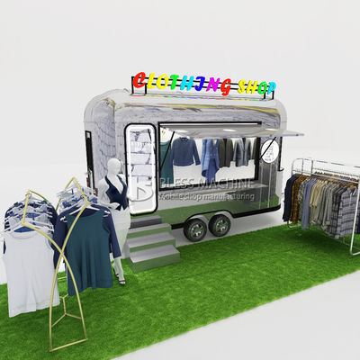 1000kg ηλεκτρικό κινητό κατάστημα ένδυσης φορτηγό για ανδρικά γυναικεία και παιδικά ρούχα