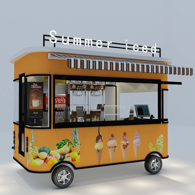 2022 Global Electric Mobile Ice Cream και Cold Drink Truck Προσαρμοσμένο για το καλοκαίρι