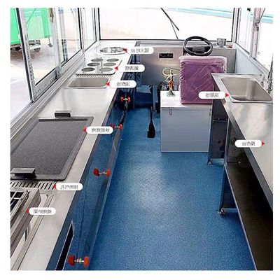 Πολυλειτουργικό Super Performance Halal Food Truck Μικρή επένδυση και εξαιρετική απόδοση