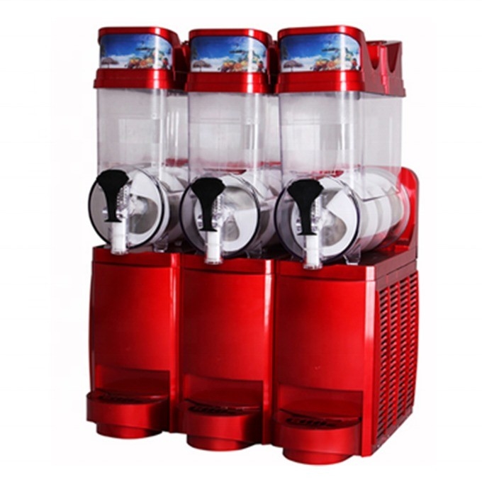 220V / 50Hz τάση Εμπορικό παγωμένο ποτό Slush Slushy Μηχανή με καινοτόμο σχεδιασμό