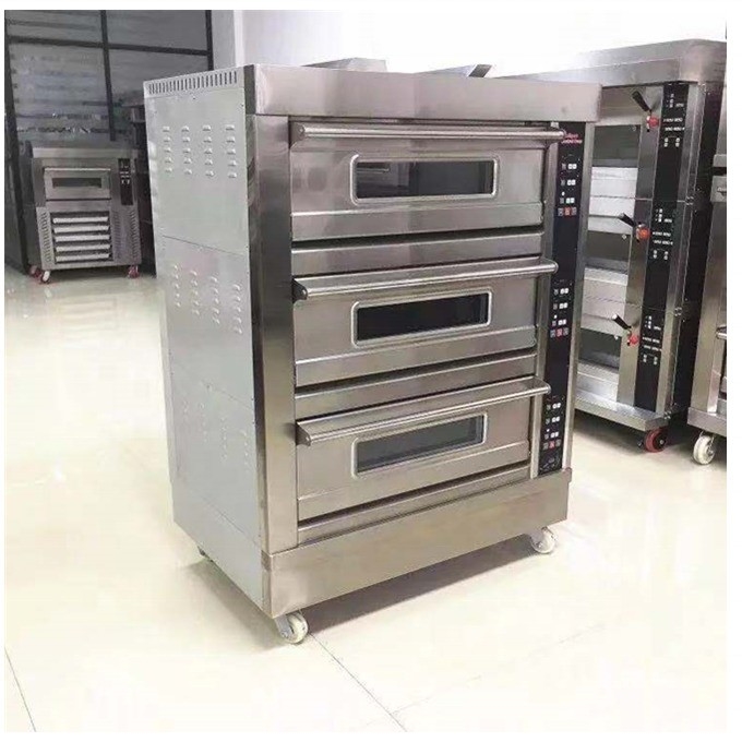 Ηλεκτρικός φούρνος 220V/380V πλήρης τάσης από ανοξείδωτο χάλυβα