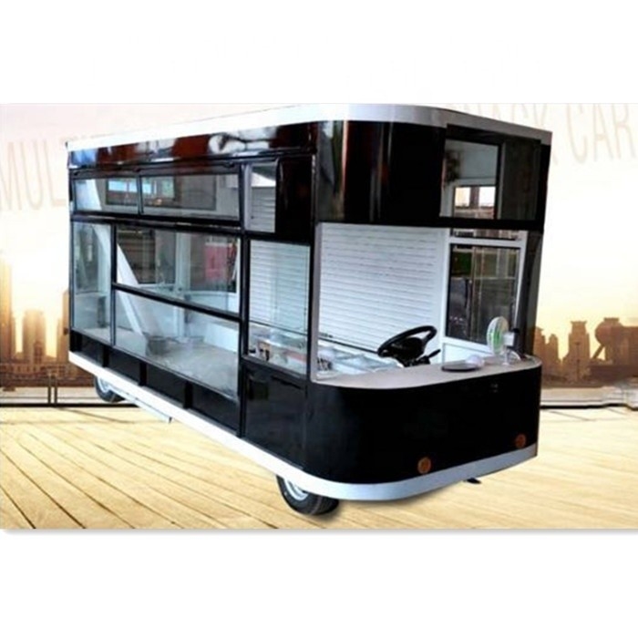 2024 Προσαρμοσμένη Pizza Tow Bar Airstream Food Trailer Πρότυπα υγιεινής για τα σνακ