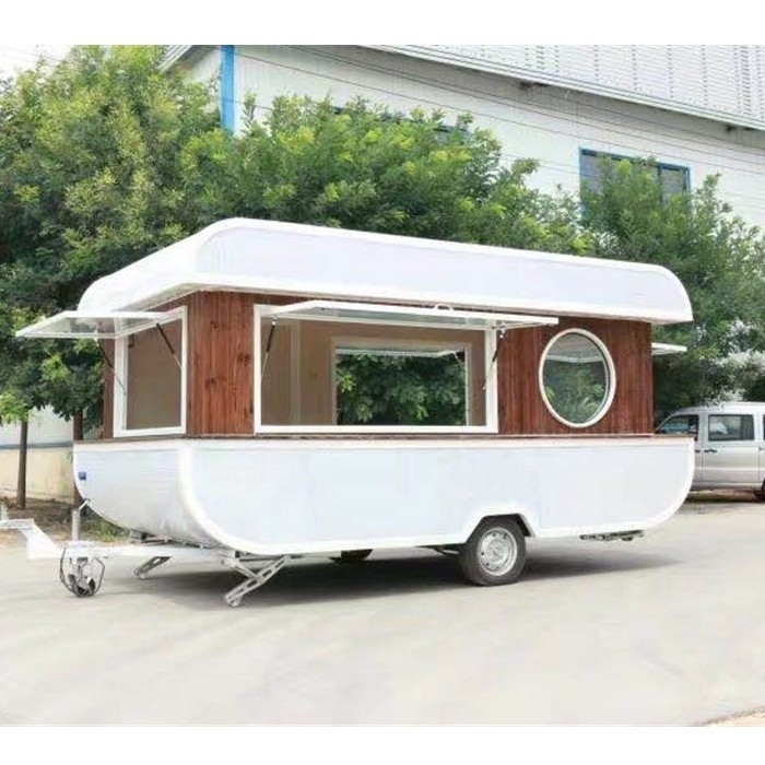 Καλύτερη επένδυση των τυπογραφείων 220V/380V Voltage Roulotte Traile Street Food Trucks