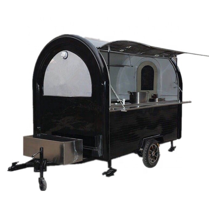 Κάντε φαγητό με τη λειτουργία Full Kitchen Coffee Cart Food Trailer Restaurant