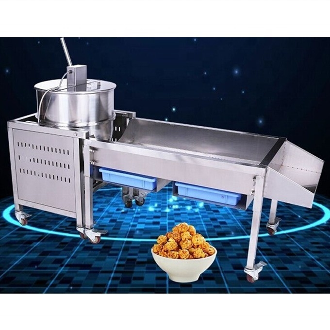2022 Νέο σχεδιασμό Popcorn Machine με εύκολη λειτουργία και διάμετρο 530mm