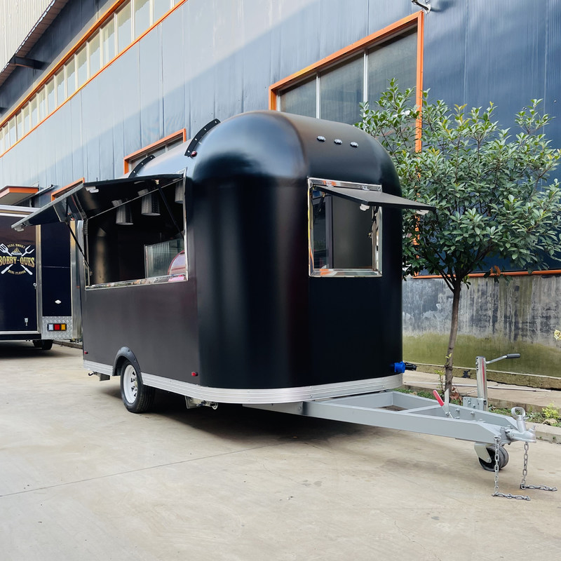 2023 κινητό ρυμουλκούμενο για σνακ γρήγορο φαγητό ποτά παγωτό καφέ γάλα τσάι και ανθεκτικό