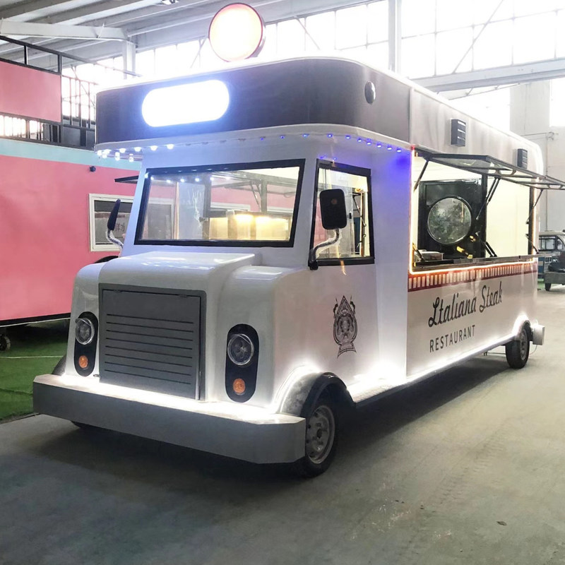 Συμπλήρωμα εξοπλισμού κουζίνας Fast food Snack Catering Βαν φορτηγό 4.6*2.0*2.35m 1500kg Outlet